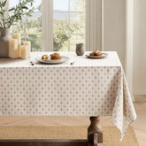 Linen Table Cloth Rectangle Waterproof Tablecloth